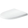 Image de Duravit Abattant WC en D avec frein, 45,7 cm, uni, blanc