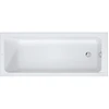 Image de Duravit Baignoire rectangulaire D-Code 170x70x45cm, vidage pied, 1 trop-plein, blanc