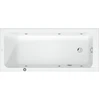 Image de Duravit Baignoire balnéo 2.0 D-Code 160x70 cm, version EB, 1 RS, blanche, J Proj.
