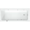 Image de Duravit Baignoire balnéo 2.0 D-Code 170x75 cm, version EB, 1 RS, blanche, J Proj.