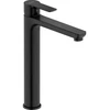 Image de Duravit Mitigeur lavabo XL Fresh + -Flow D-Code Déport 180 mm, noir mat