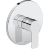 Image de Duravit Ensemble prêt à poser mitigeur douche encastré D-Code céramique, rond, 24,5 l, chrome