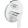 Image de Duravit Set complet mitigeur douche encastré D-Code céramique, rond, avec inverseur, chrome
