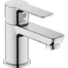 Image de Duravit D-Code Mitigeur monocommandé pour lavabo S FreshStart et Minusflow, sans garniture de vidage, DC1013002010, Couleur: Chrome brillant