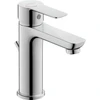 Image de Duravit Mitigeur lavabo M Fresh + -Flow D-Code avec tirette, céramique, 107 mm