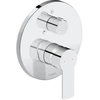 Image de Duravit Set complet Mitigeur monocommande encastré D-Code céramique, m. inverseur, 22,5 l, chrome