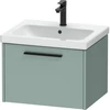 Image de Duravit Meuble sous-lavabo D-Code 58,4x40x46cm, 1 porte, fjordgr. ma, Gr. sw