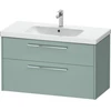 Image de Duravit Meuble sous-lavabo D-Code 98,4x55,5x46 cm, 2 tiroirs, fjordg m, G chr
