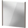 Image de Duravit Miroir LED D-Code 2.0 65x70x5cm, 5 W, grad. ma, zone lumineuse haut