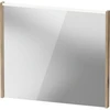 Image de Duravit Miroir LED D-Code 2.0 80x70x5cm, 6 W, Ei Marm, zone lumineuse supérieure