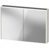 Image de Duravit Miroir LED D-Code 2.0 m Prise 2 T, lumière haut, 100x70x14,8 cm, blanc brillant