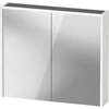 Image de Duravit Miroir LED D-Code 2.0 m SD T J 2 portes, lumière f ob, 80x70x14,8 cm, blanc mat