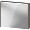 Image de Duravit Miroir LED D-Code 2.0 m SD T J 2 portes, lumière f ob, 80x70x14,8 cm, bas. ma