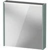Image de Duravit Miroir LED D-Code 2.0 m prise 65x70x5 cm, éclairage haut, gauche, vert fjord mat