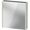 Image de Duravit Miroir LED D-Code 2.0 m Prise 65x70x5 cm, lumière haut, droite, vert pâle mat