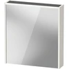 Image de Duravit Miroir LED D-Code 2.0 m SD T J 65x70x5 cm, éclairage oblique, droite, blanc brillant