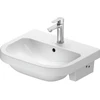 Image de Duravit Lavabo semi-encastré D-Code 55x45,5 cm, EB sup, c/ robinet, c/ trop-plein, blanc