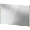 Image de Duravit Miroir LED D-Code 2.0 100x70x5 cm, 7 W, vert ma, zone lumineuse supérieure