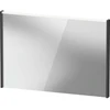 Image de Duravit Miroir LED D-Code 2.0 100x70x5 cm, 7 W, graphite, éclairage haut