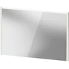 Image de Duravit Miroir LED D-Code 2.0 100x70x5cm, 7 W, blanc brillant, éclairage supérieur