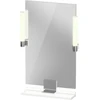 Image de Duravit Miroir LED 9 W Sivida 45x65x3,6 cm, blanc, lumière chaude, acier, chromé