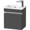 Image de Duravit Meuble sous-lavabo mural Sivida 40x44,3x28,7 cm, P, D, graphite mat, Gr. chr