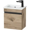 Image de Duravit Meuble sous-lavabo mural Sivida 40x44,3x28,7 cm, porte, gauche, blanc oeuf, taille S