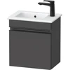 Image de Duravit Meuble sous-lavabo mural Sivida 40x44,3x28,7 cm, porte, G, graph ma, Gr. sw