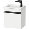 Image de Duravit Meuble sous lavabo mural Sivida 40x44x29,5 cm, porte, g, blanc mat, taille s