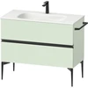 Image de Duravit Meuble sous-lavabo mural Sivida 101x59,2x47,7cm, 2 tiroirs, vert m, G sw