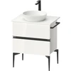 Image de Duravit Sous-meuble console Sivida 64,5x54,8x47,5 cm, blanc, 2 tiroirs, taille S