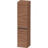 Image de Duravit Armoire haute suspendue Sivida 40x177x37,4cm, 3 étag., noir, gauche, naturel