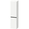 Image de Duravit Armoire haute suspendue Sivida 40x177x37,4cm, 3 étag., noir, gauche, mat blanc