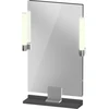 Image de Duravit Miroir LED 9 W Sivida 45x65x3,6 cm, gris, Leu., au, stl, G chr