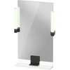 Image de Duravit Miroir LED 9 W Sivida 45x65x3,6 cm, blanc chaud, au, stl, gris foncé