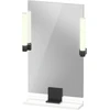 Image de Duravit Miroir LED 9 W Sivida 45x65x3,6 cm, blanc, avec interrupteur, au, acier, gris foncé