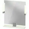 Image de Duravit Miroir LED 9 W Sivida 65x65x3,6 cm, vert, avec détecteur, acier, G c