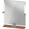 Image de Duravit Miroir LED 9 W Sivida 65x65x3,6cm, N N, Leu., au, stl, Gr. chr