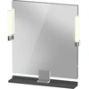 Image de Duravit Miroir LED 9 W Sivida 65x65x3,6 cm, gris m, Leu., au, stl, G chr