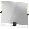 Image de Duravit Miroir LED 9 W Sivida 85x65x3,6 cm, blanc chaud, sensoriel, acier, gris anthracite