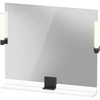 Image de Duravit Miroir LED 9 W Sivida 85x65x3,6 cm, blanc, lumineux, au, acier, gris foncé