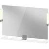Image de Duravit Miroir LED 9 W Sivida 105x65x3,6 cm, blanc chaud, au, stl, chromé G