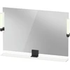 Image de Duravit Miroir LED 9 W Sivida 105x65x3,6 cm, blanc chaud, au, stl, gris foncé