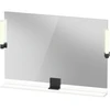 Image de Duravit Miroir LED 9 W Sivida 105x65x3,6 cm, blanc, avec interrupteur, au, stl, gris anthracite