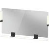 Image de Duravit Miroir LED 9 W Sivida 125x65x3,6mm, blanc, lumière naturelle, acier, grand noir