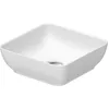 Image de Duravit Sivida lavabo à poser, rectangulaire, 300x300mm, sans trou pour robinet, sans trop-plein, 2660033200, Couleur: blanc