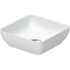 Image de Duravit Vasque à poser DuroCast + Sivida 30x30 cm, blanc mat soyeux