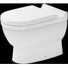 Image de Duravit WC sur pied, cuvette à chasse profonde Starck 3 37x57 cm, 4,5 l, évac. horiz., sans bride, blanc