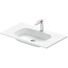 Image de Duravit Vasque DuroCast Plus Sivida 82x48,5 cm, avec trou de robinet, blanc mat soyeux