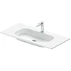 Image de Duravit Lavabo DuroCast Plus Sivida 102x48,5 cm, avec trou de robinet, blanc mat soyeux